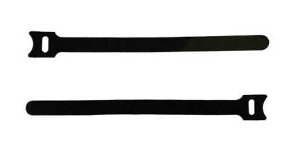 Velcro Tie 100-Pack (Blk) 12mm x 200mm