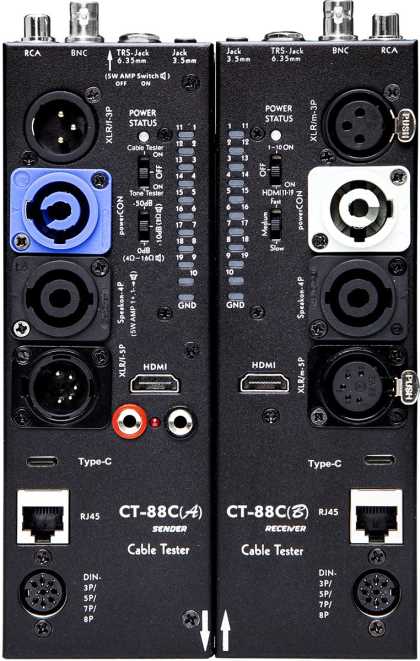 Cable tester. Multi function, Multi format