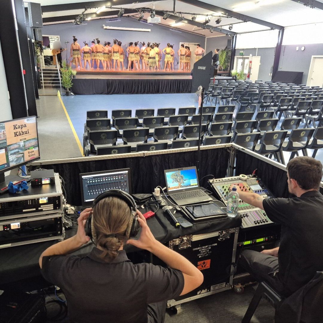 sound systems for school productions, concerts and events