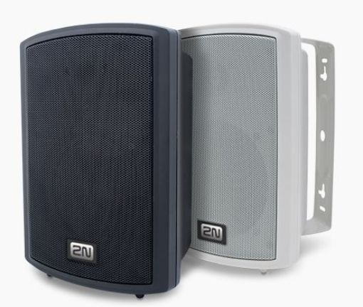 Picture of 2N® SIP Speaker, Wall Mounted, Black. PoE