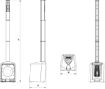 Picture of Altea Duo 3-Way Active Column Speaker System, Blk