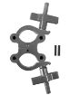 Picture of Double Swivel Pipe Clamp (Suits 38-51mm) -silver