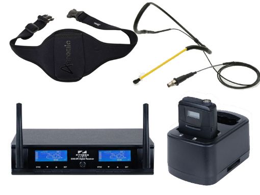 Picture of Fitness Audio DX6 2.4Ghz Digital Aeromic System