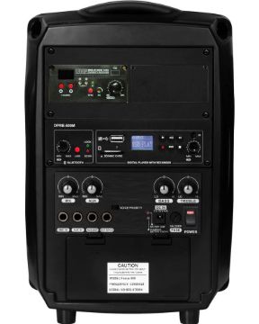 Show details for Portable PA System, Focus 505, Bluetooth, UHF Picture of Portable PA System, Focus 505, Bluetooth, UHF