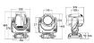 Picture of Moving Head Beam 120w (1° beam)