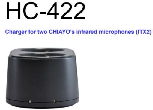 Picture of Charger Station for 2x  ITX2 IR Microphones