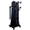 Picture of Aluminium front loading tower w/ double handle winch. Blk