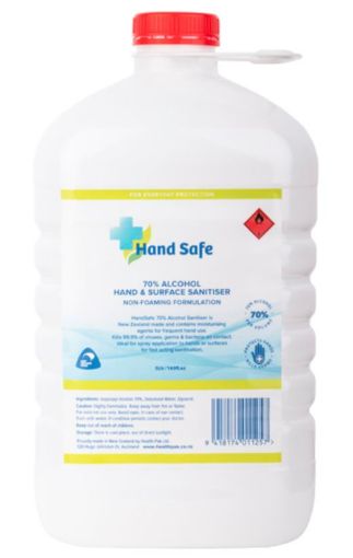 Picture of HANDSAFE 70% IPA SANITIZER 5L X4