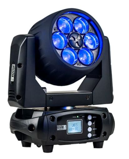 Picture of 6 x 15W LED RGBW Zoom Wash Moving Head