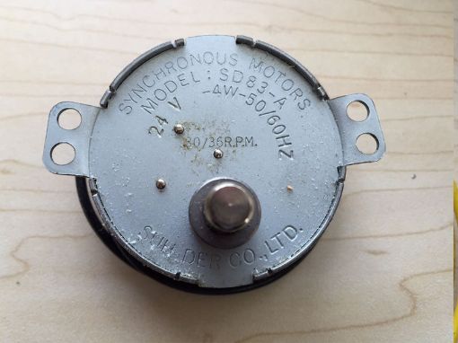 Picture of 30-36 RPM Motor for disco lights, 24V