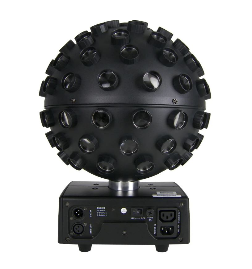 NITROBALL2 Rotating Effect Light | RGBWAUV Beams for DJs & Events ...