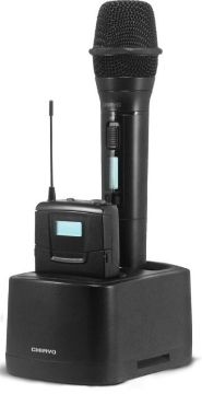 Show details for Charger Station for Handheld and Lapel Microphones Picture of Charger Station for Handheld and Lapel Microphones