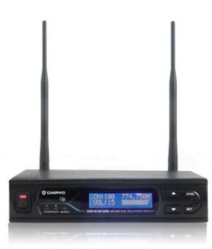 Show details for Wireless Radio Mic Receiver: 624mhz UHF,  100 Ch Picture of Wireless Radio Mic Receiver: 624mhz UHF,  100 Ch