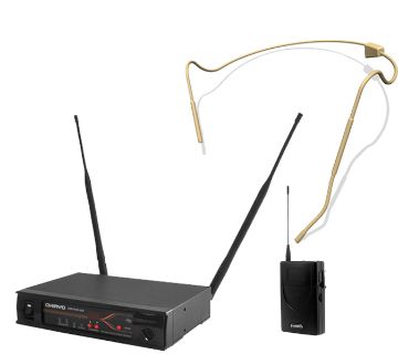 Show details for Wireless Presenter's Headset Microphone System Picture of Wireless Presenter's Headset Microphone System