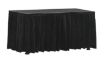 Picture of 2.44m long with velcro, 600mm height, black