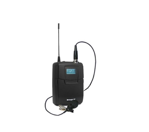 Picture of Wireless Mic Bodypack with Lav Mic, SM9000,  LCD