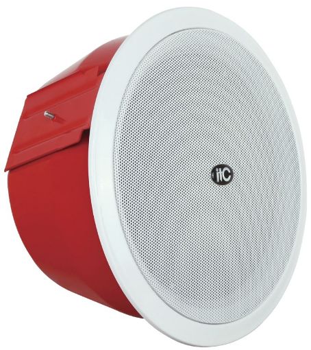 Picture of 6"+1.5" EN-54 Coaxial Fireproof Ceiling speaker