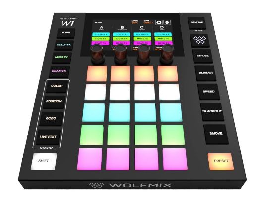 Picture of Wolfmix W1 MK2 standalone DMX lighting controller