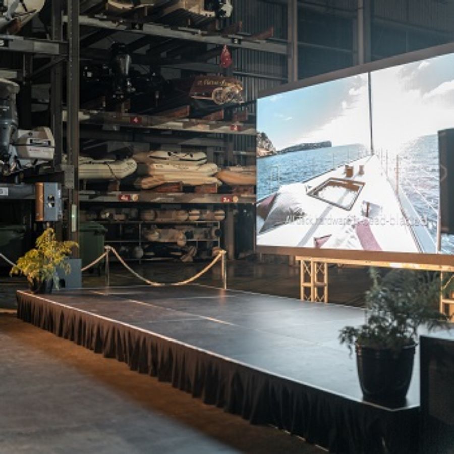 Behind-the-scenes look at Event Production for the Superyacht Gathering