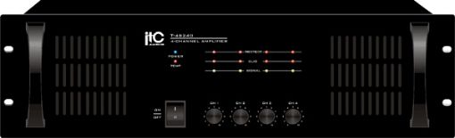 Picture of 4 x 240 Watt Power Amplifier. 100v and 4ohm output