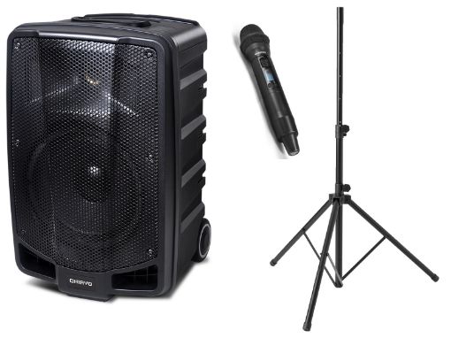 Picture of Apex Pro PA System incl W'less Mic, Stand and Cover