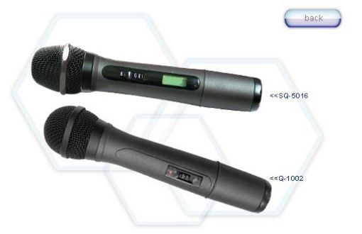 Picture of Wireless Handheld Microphone -Condenser