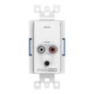 Picture of Atlas Atmosphere RCA & 3.5mm input wallplate