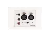 Picture of Mic/Line WPlate XLR,RCA,3.5 White