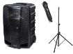 Picture of Apex and Slave Speaker Portable PA System with 2 Mics & Spkr Stands