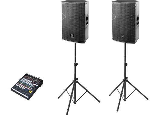 Picture of Hire 2 x VANTEC 12A Speakers + Mixer