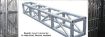 Picture of Truss Section. 4000mm long. 300mm Square
