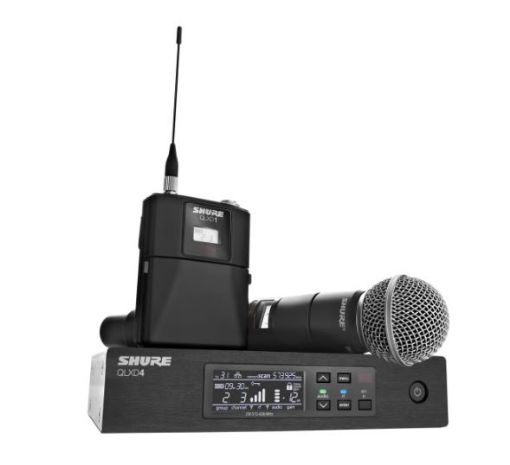 Picture of Shure QLXD Wireless Mic System (Lapel/ HH)