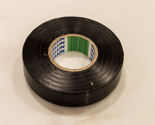 Picture of PVC Black Electrical Tape 18mm x 20m