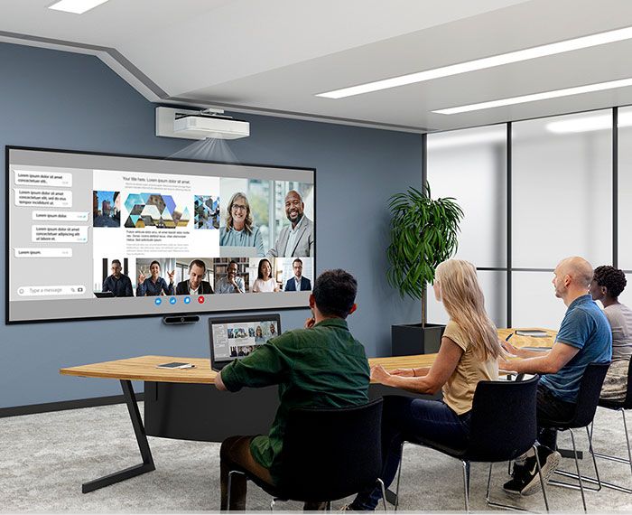 Projector for education and business